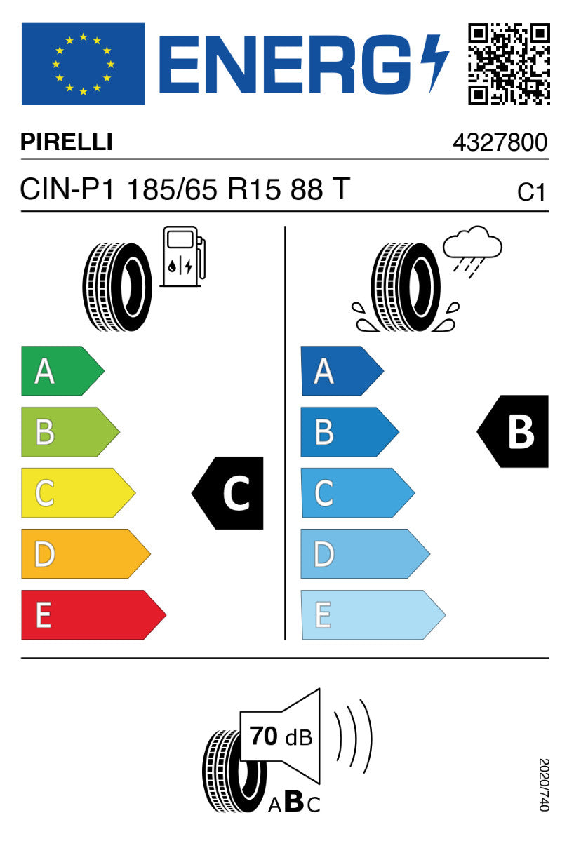 Pirelli Cinturato P1 185/65 R15 88T Pirelli