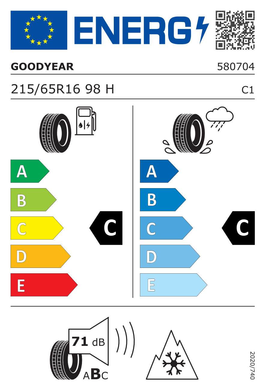 GOODYEAR ULTRAGRIP PERFORMANCE 3 215/65 R16 98H Goodyear