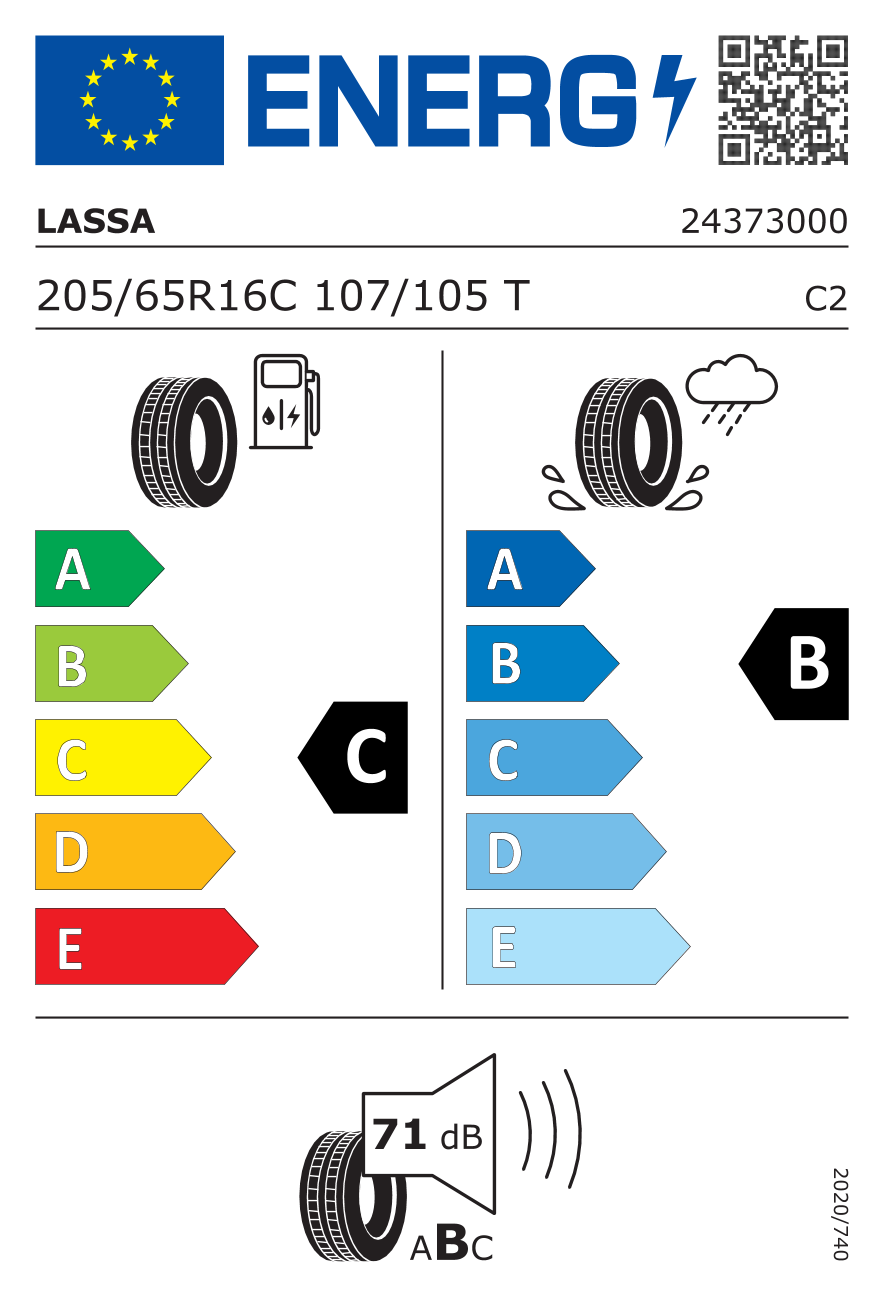 LASSA TRANSWAY 2 205/65R 16C 107-105T Lassa