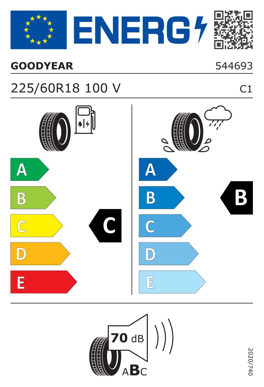 Goodyear Efficientgrip SUV 225/60 R18 100V Goodyear