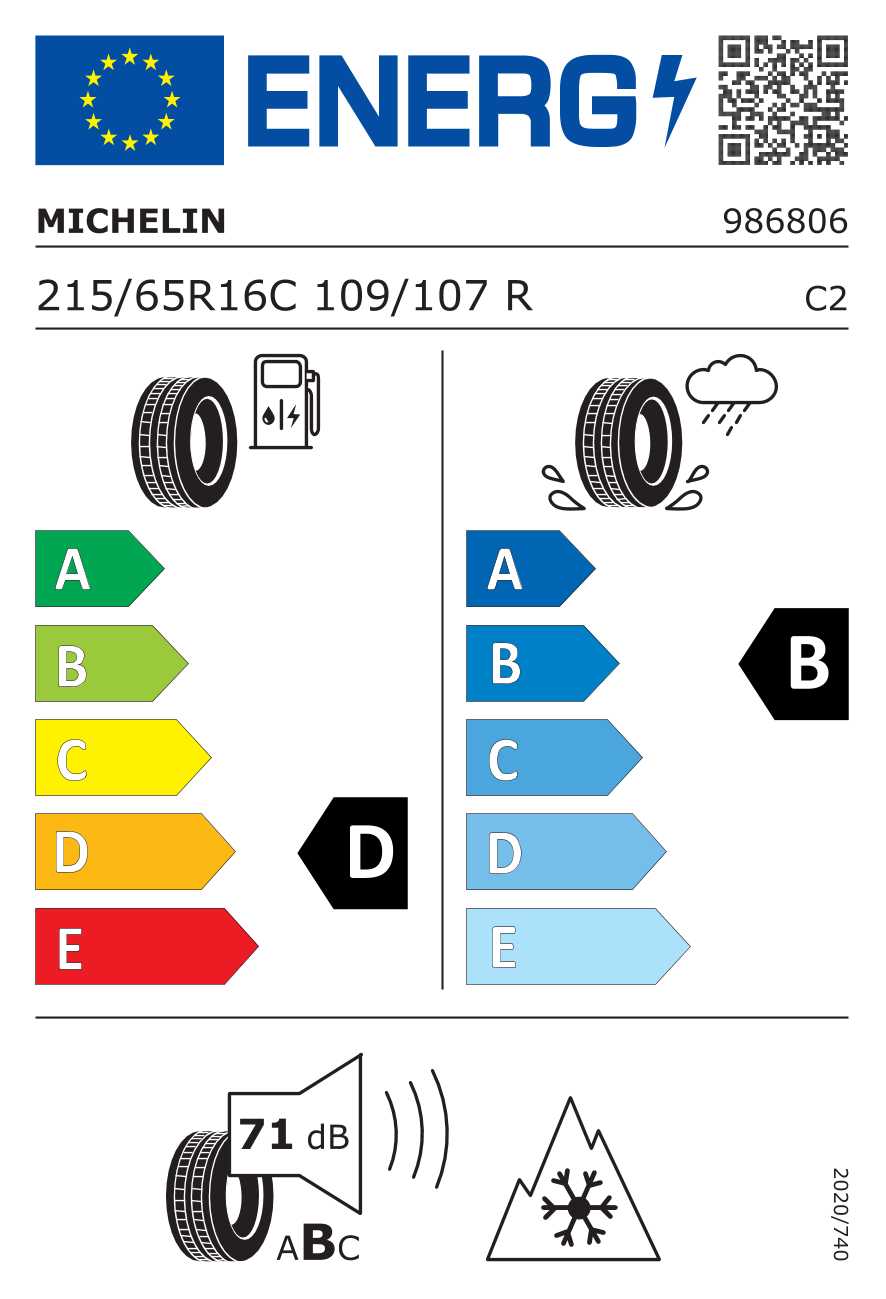 Michelin Agilis Alpin 215/65 R16C 109/107R Michelin