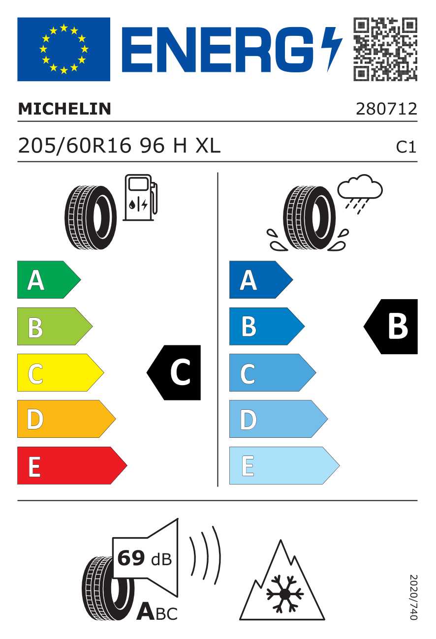 Michelin Alpin 6 205/60 R16 96H XL Michelin