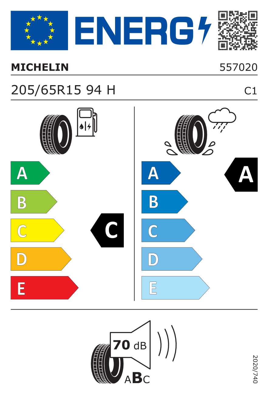 Michelin Engergy Saver+ 205/65 R15 94H Michelin