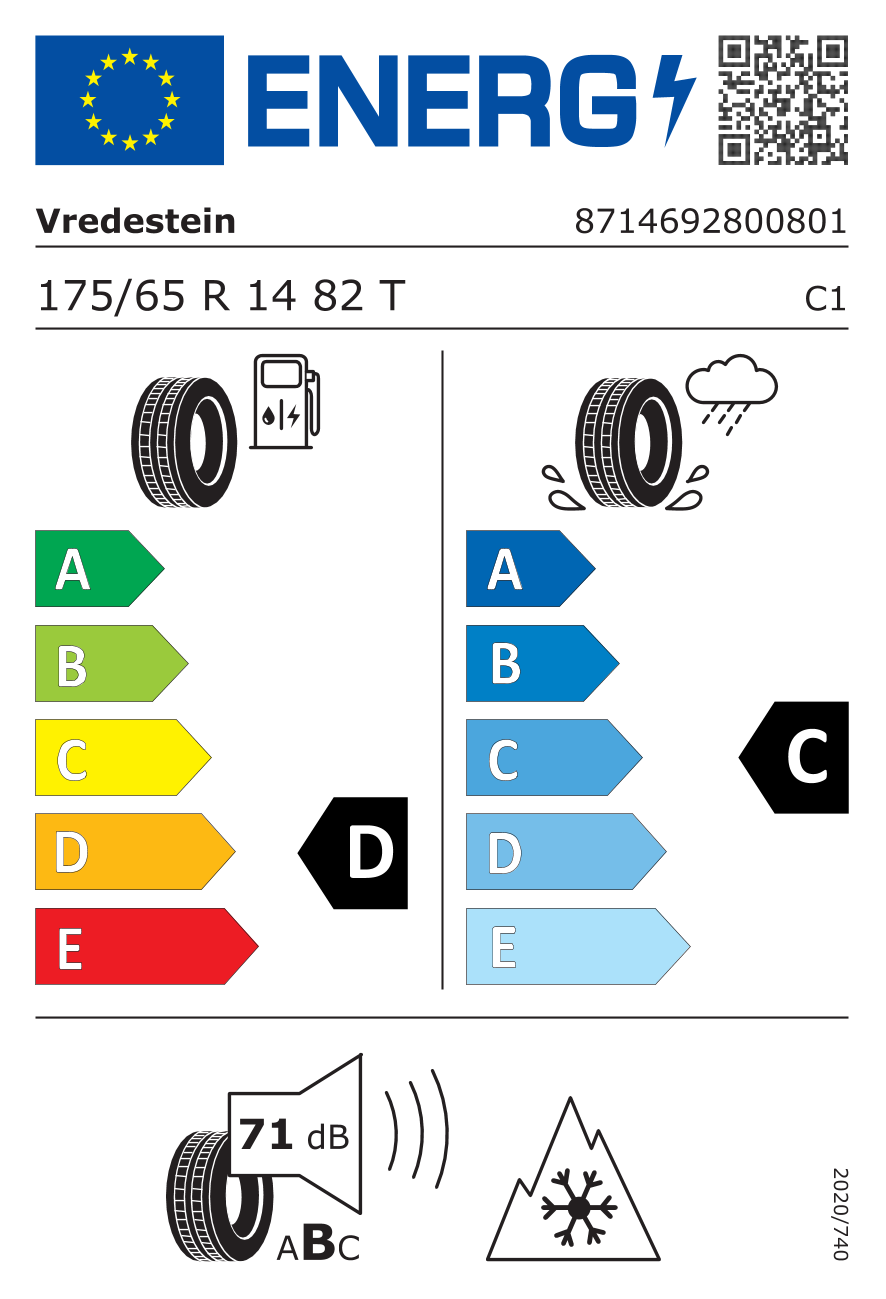 Vredestein Snowtrac 5 175/65 R14 82T